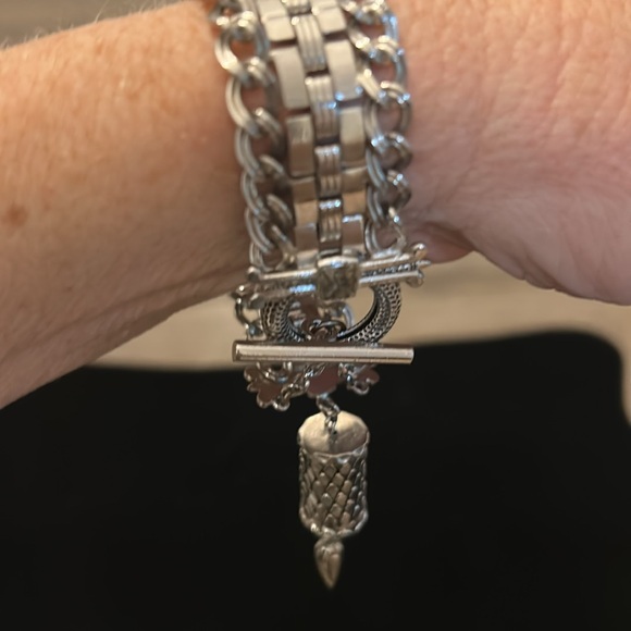 Vintage Whiting & Davis Co Mesh Bag Stylish Silver Chain Bracelet 7” - Picture 12 of 14